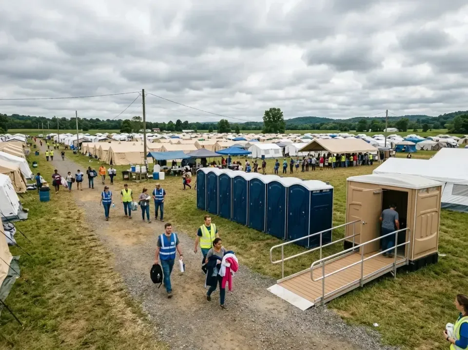 disaster-relief-camp-restrooms-010 — frequently asked questions, Dumpster & Portable Bathrooms Rental in Williston, SC